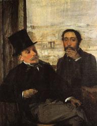 Edgar Degas Degas and Evariste de Valernes(1816-1896)